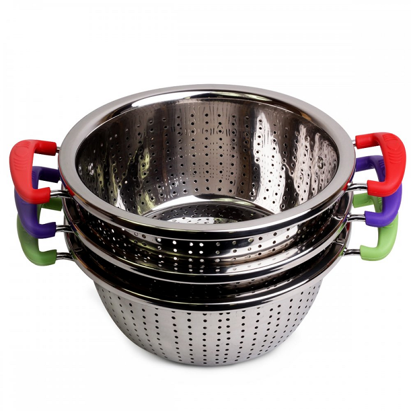 Дуршлаг металл,эмаль