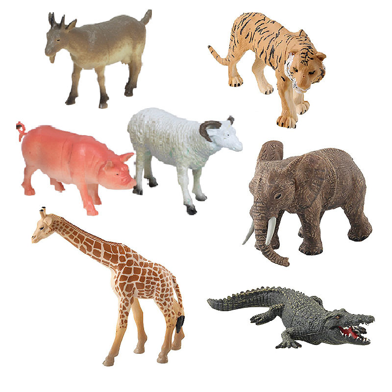 Фигурки животных, насекомых игровые