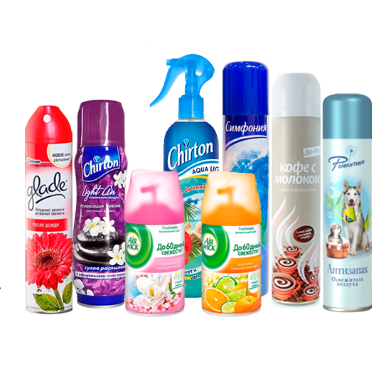 Освежители и поглотители