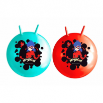 Мяч ИГРАЕМ ВМЕСТЕ Леди Баг 45см с рожками SS-18(LBAG)