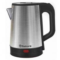 Чайник электр SА-2167BK 1,8л нерж черный