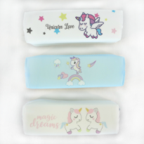 Пенал рис единорог силикон