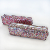 Пенал с блестками