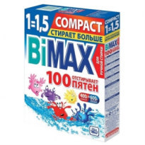 Порошок стиральный BiMax 100 пятен ручн 400гр