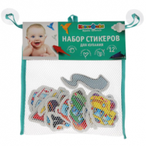 Игрушка для ванны Капитошка Машинки 12шт