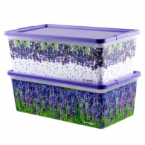 Коробка для мелочей Лаванда 5.5л