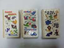 Домино деревяное в коробке