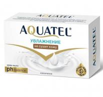 Мыло туалетное Весна Aquatel Классическое 90гр