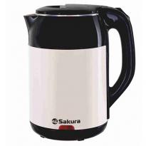 Чайник электр SA-2168BW 1,8л белый черный