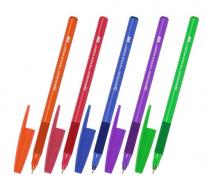 Ручка шариковая Brauberg I-Stick Point Neon синяя 0,7мм