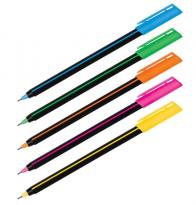 Ручка шариковая Luxor Stick Soft Touch синяя 0,7мм