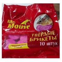 Парафин Mr Mouse твердый брикет от грызунов 100гр