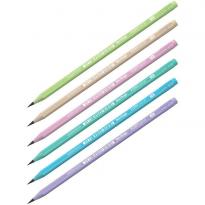 Карандаш чг Berlingo Flexy Pastel HB, с ластиком