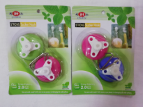 Набор крючков п/м 2 шт держ для полотенец и мочалок 194-2