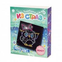 Картина из страз Совушка 20,7х25,5см