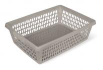 Корзина для хранения Велетта прямоугольная 38х28х11см коричнево-серый