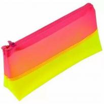 Пенал-косметичка Желтый и малиновый 