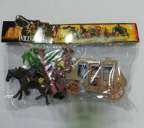 Набор фигурок ковбоя п/м