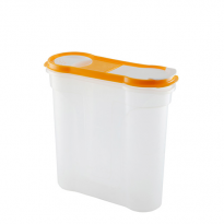 Банка для сыпучих продуктов овал 2,2л