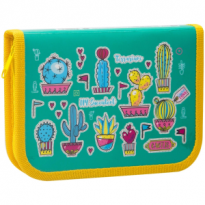 Пенал 1 отделение 190х130 Green plants 