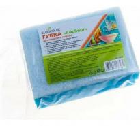 Губка для уборки ванной и кафеля Айсберг 12*8,5см