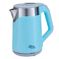 Чайник электр Oasis K-21SPL 1,8л пластик голубой