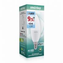 Лампа светодиод LED Smartbuy C37 9,5W 4000 E14