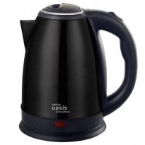 Чайник электр Oasis K-10SB 1,8л нерж черный