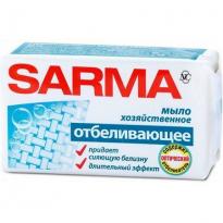 Мыло хозяйственное Сарма с отбеливающим эффектом 140 гр