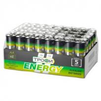 Элемент питания Трофи LR6-40 bulk ENERGY Alkaline ECO