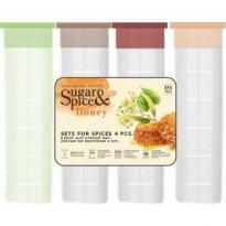 Наборы для специй Sugar&Spice Honey 4шт микс