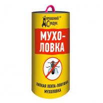 Лента-ловушка липкая Домашний Сундук Мухоловка 1шт