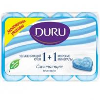 Мыло туалетное DURU Морские минералы крем 4х80