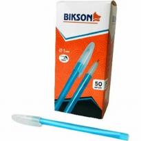Ручка масляная Bikson 1мм чернила синие BN0484