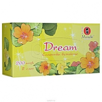 Салфетки бумажные Maneki Dream кор 2сл 200шт