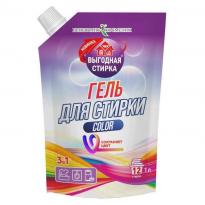 Гель для стирки Выгодная стирка Color 1л