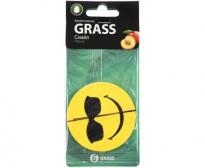 Ароматизатор картонный Grass Смайл персик