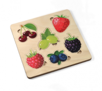 Игра развивающая деревянная Ягоды